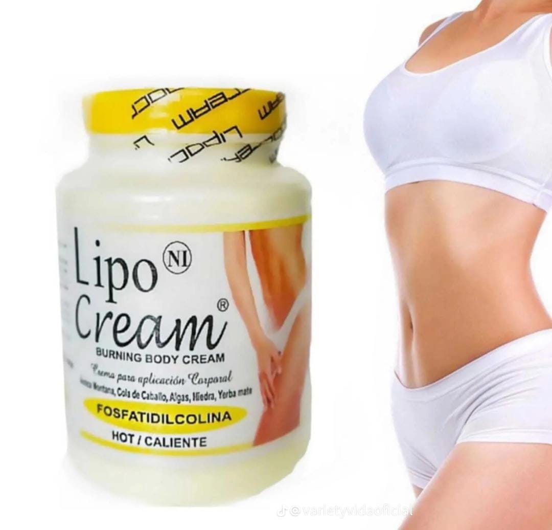 LIPO EN CREMA– REDUCTOR CORPORAL CON EFECTO CALOR - ENVIO GRATIS